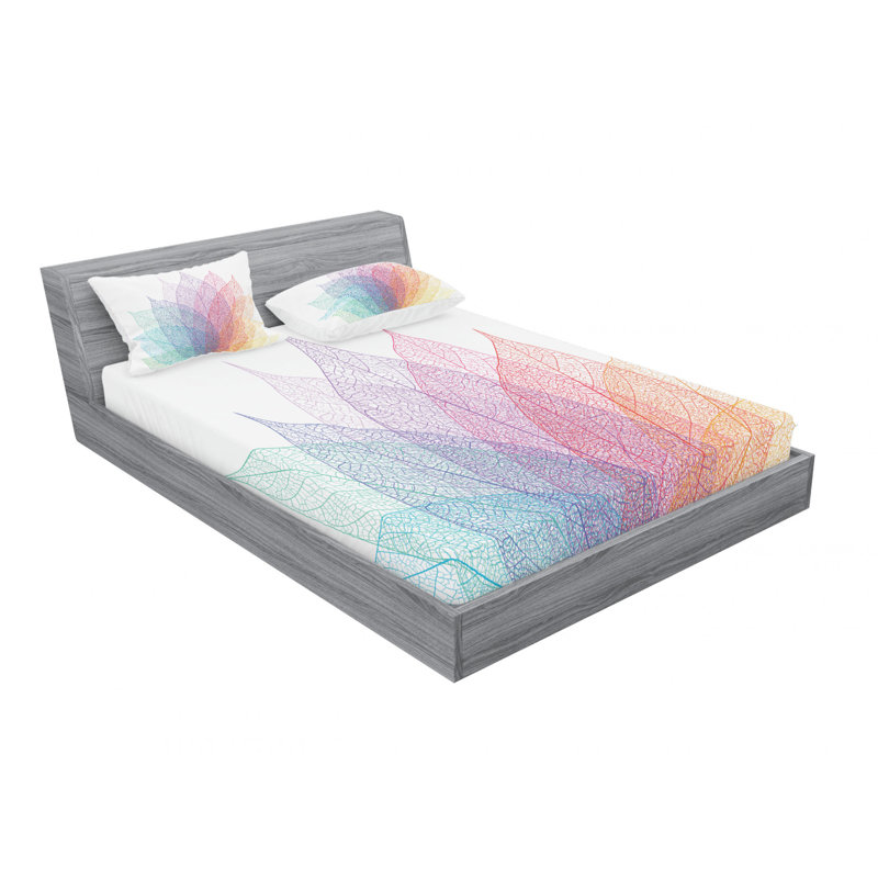 Microfiber Sheet Set, Full Sheet Set with Fitted Sheet
