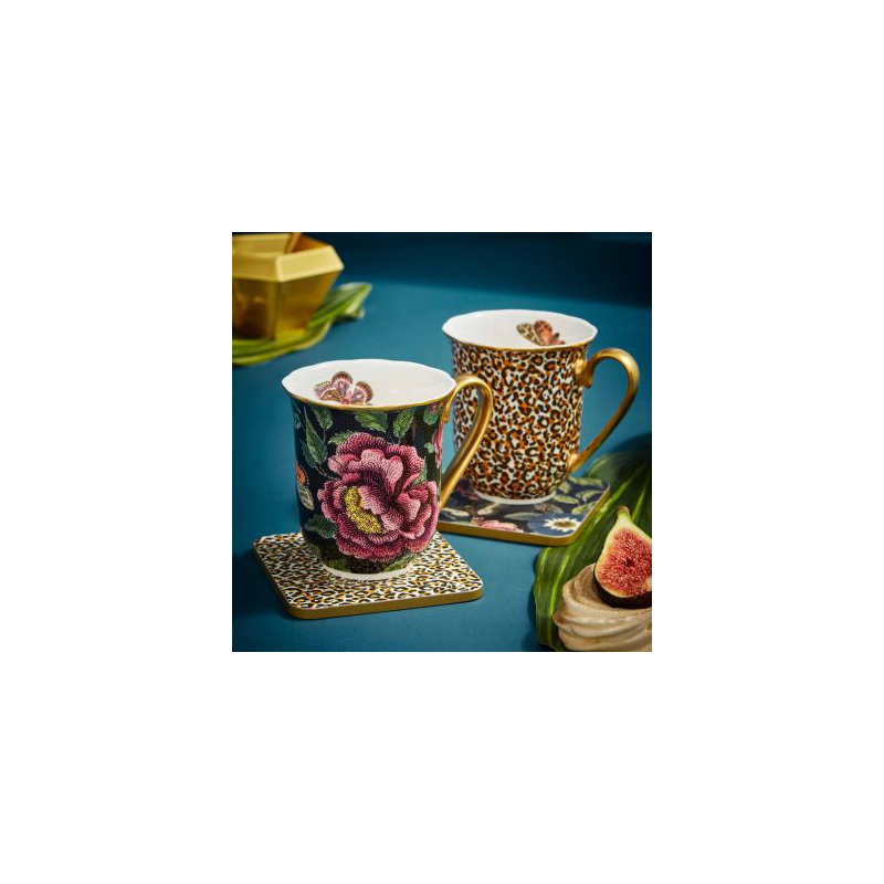 Spode Creatures Of Curiosity Mug Leopard 12Oz.