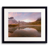 Dolomites, Italy, Refuge Locatelli Print by Frank Peters