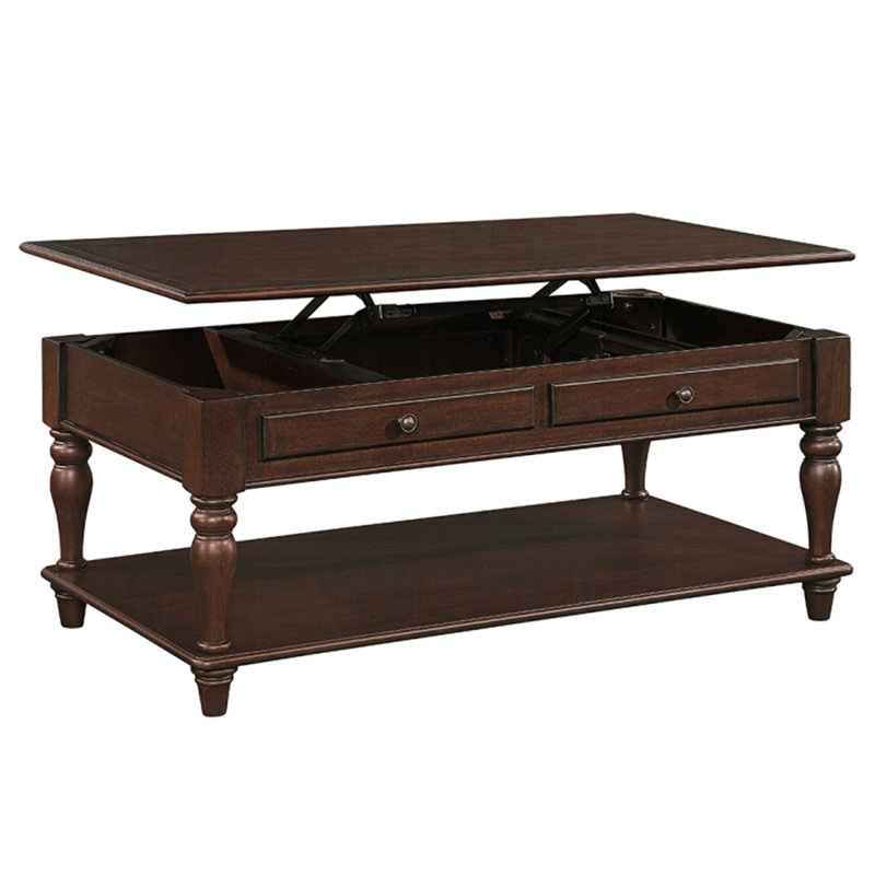 Table basse avec fini noyer Farrel