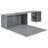 Queen Size Murphy Bed With Rotable Desk-1817390834
