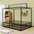 Metal Bed Frame With Fence-930047143-930047140