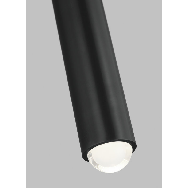 Ebell 1 - Light LED Pendant, Dark Bronze