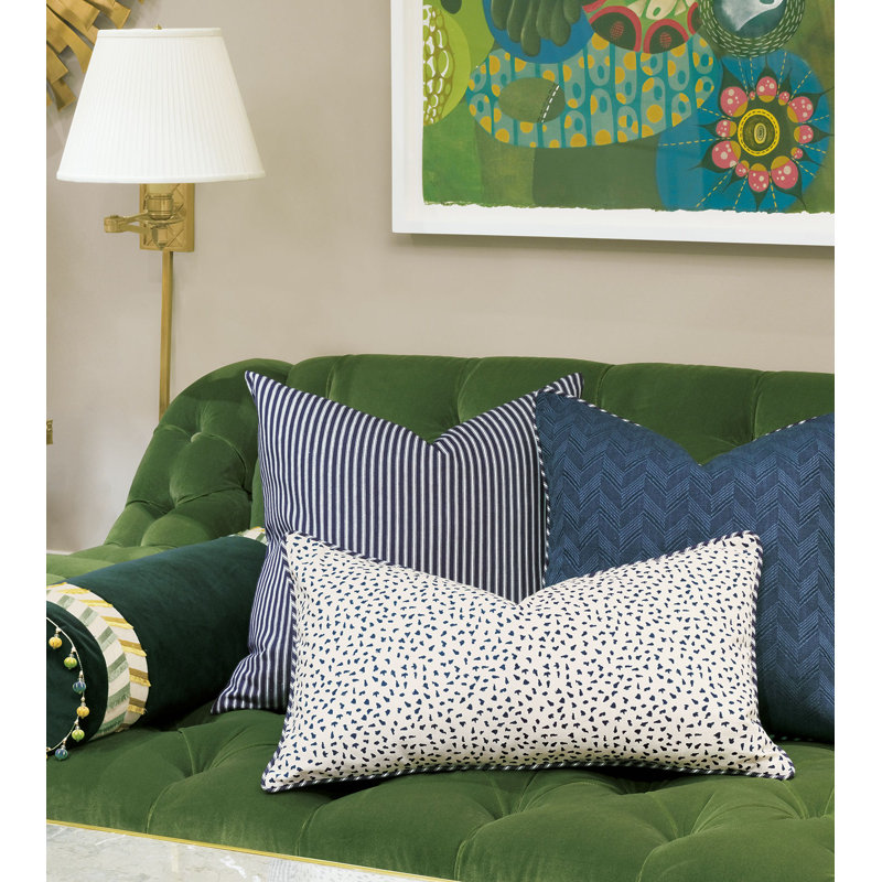 Claire Square Pillow Cover & Insert, 20"H x 20"H x 6"D