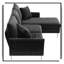Canapé modulaire convertible 84 po-106589399