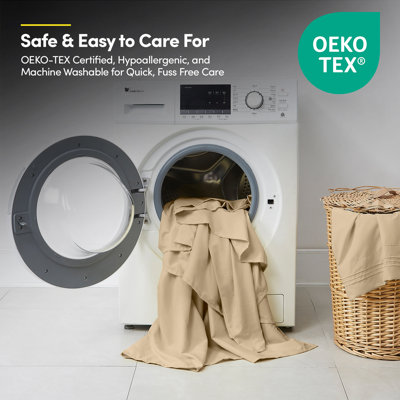 18-24" Extra Deep Pocket Ultra Soft Microfiber Solid Sheet Set