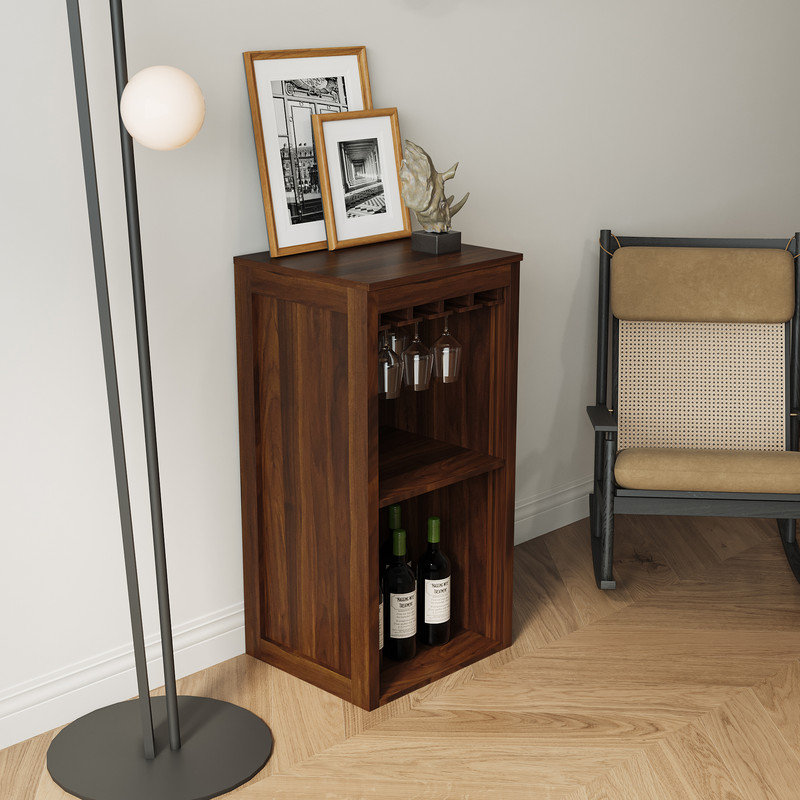 17.8'' Bar Cabinet, Walnut