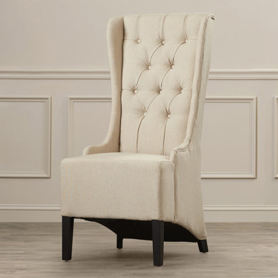 Antigone Upholstered Wingback Chair