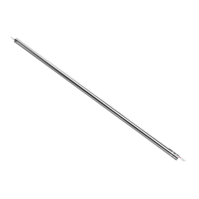 Tige d'extension de ventilateur de plafond, H 46 po x l 0,8125 po x P 0,8125 po, Argent
