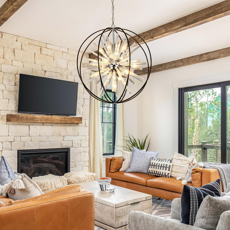 Modern Black Pendant Light