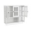 Armoire murale en bois 3 portes-1001434542