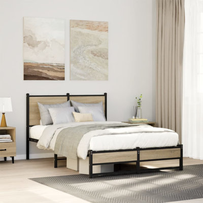 Borough Wharf Metal Bed Frame Without Mattress