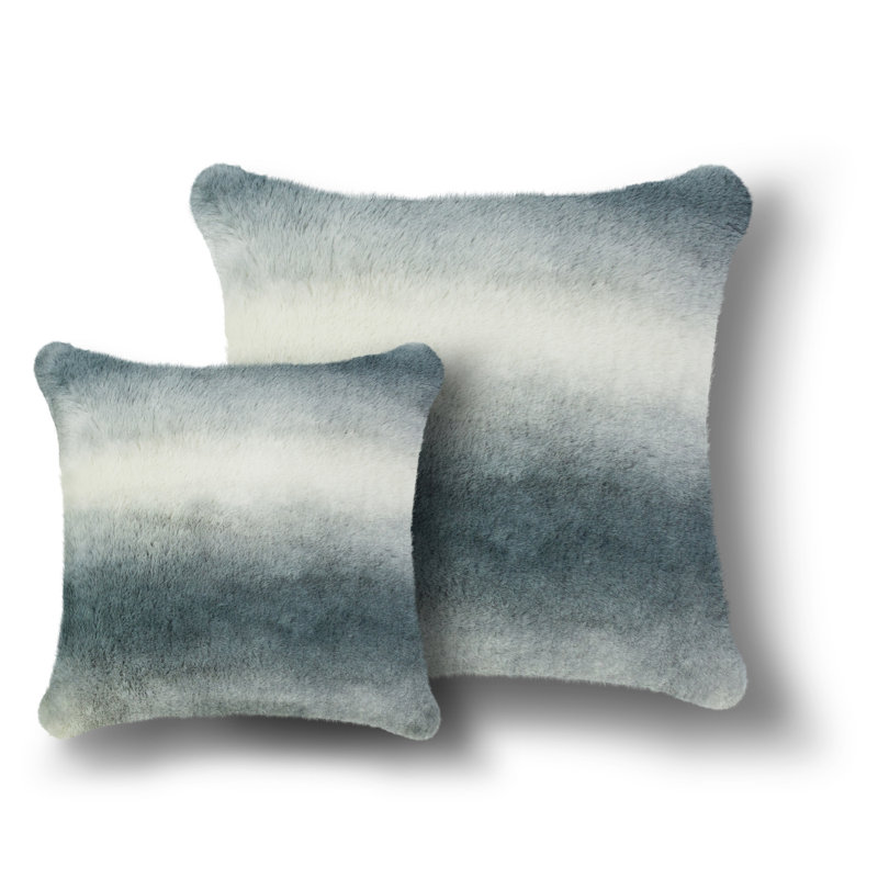 Lindfield Animal Print Square Euro Cushion, Grey