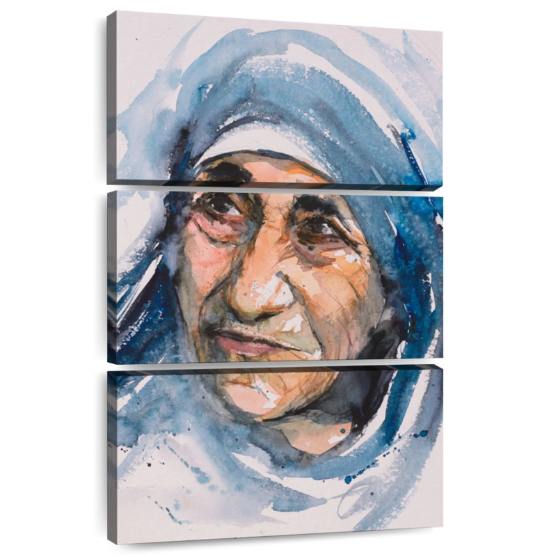Leisha Mother Teresa, 32" H x 20" W
