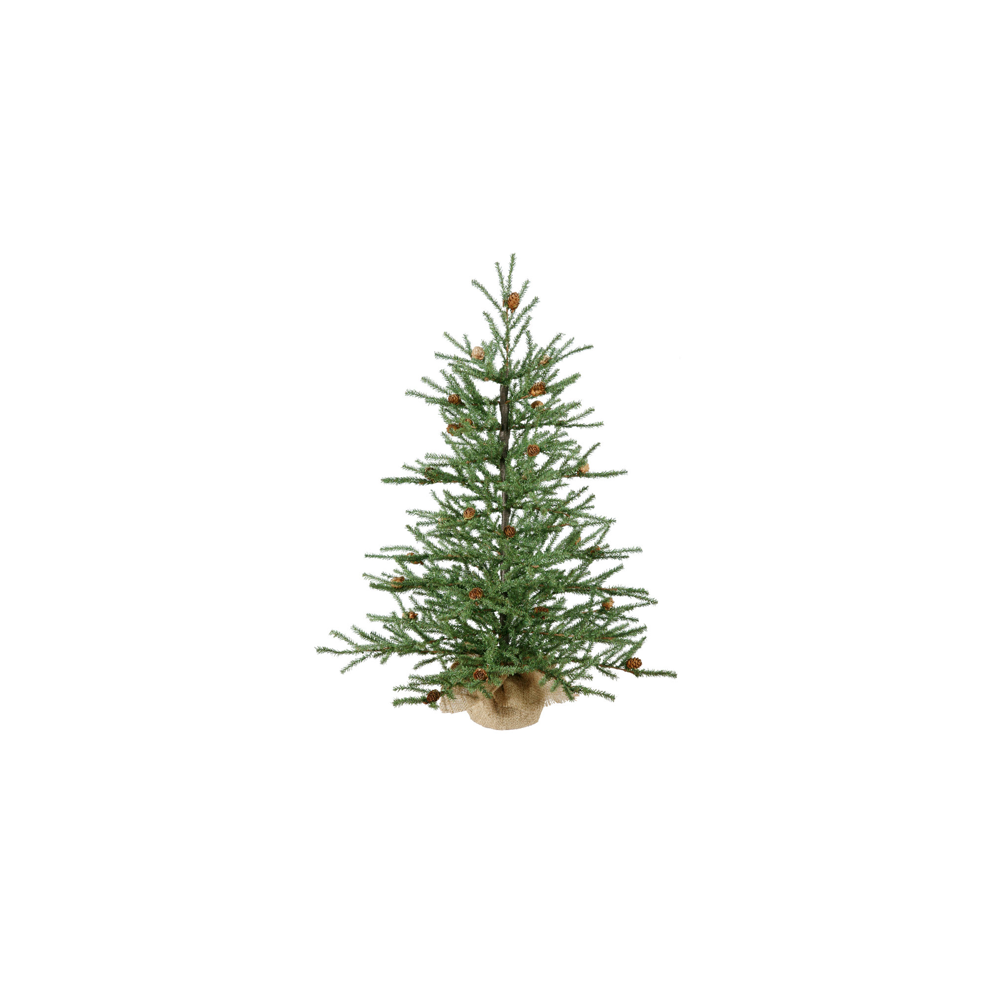 Eastport Pine Artificial Christmas Tabletop Tree, Unlit, 2.5' H