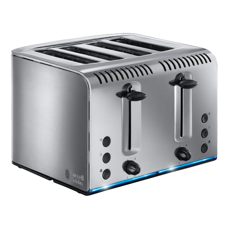 Russell Hobbs Stainless Steel 4 Slice Buckingham Toaster
