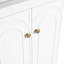 Modern Dark Bathroom Cabinet With Soft-Close Doors & Flame Retardant 24" Vanity - 2-970007599