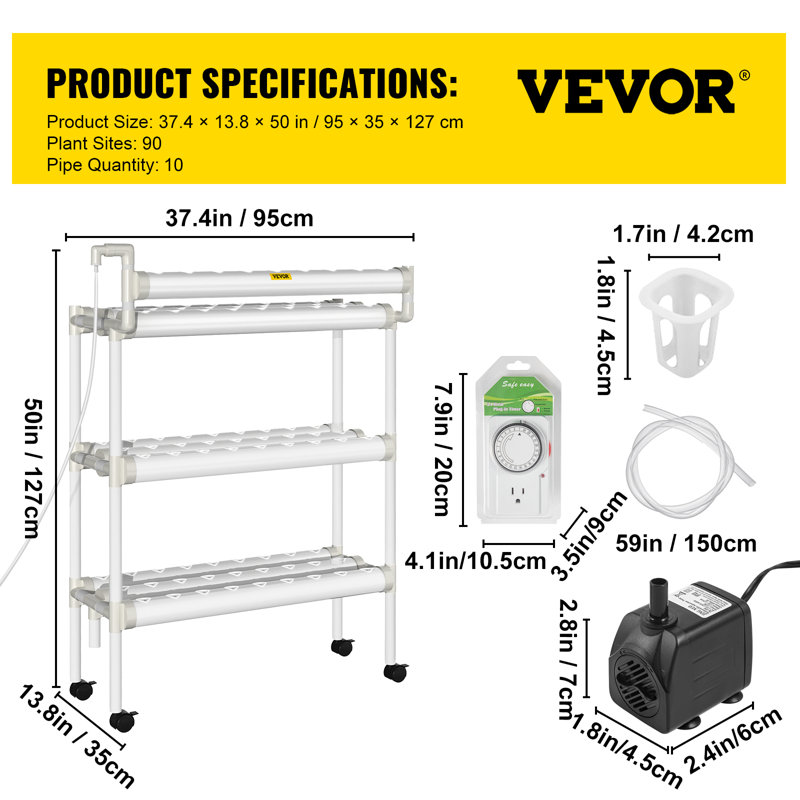 10 watts VEVOR