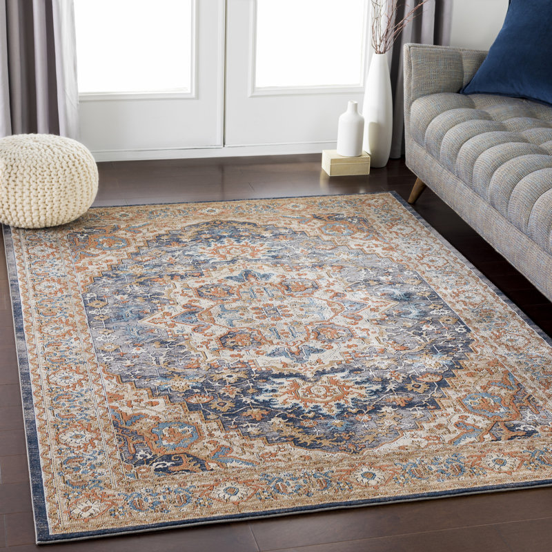 Eaker Geometric Indoor Rug, Rectangle 5'3" x 7'3"