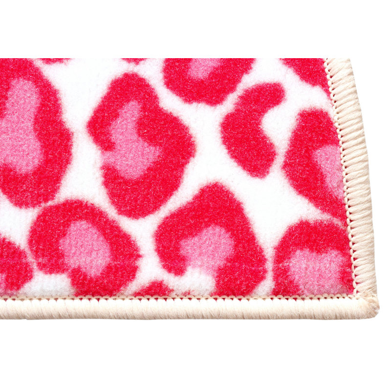 Tapis imprimé animal - guépard suspendu, Octogone 11 pi