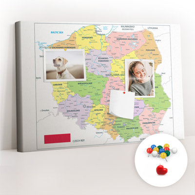 Anifa Cork Corkboard / Bulletin Board