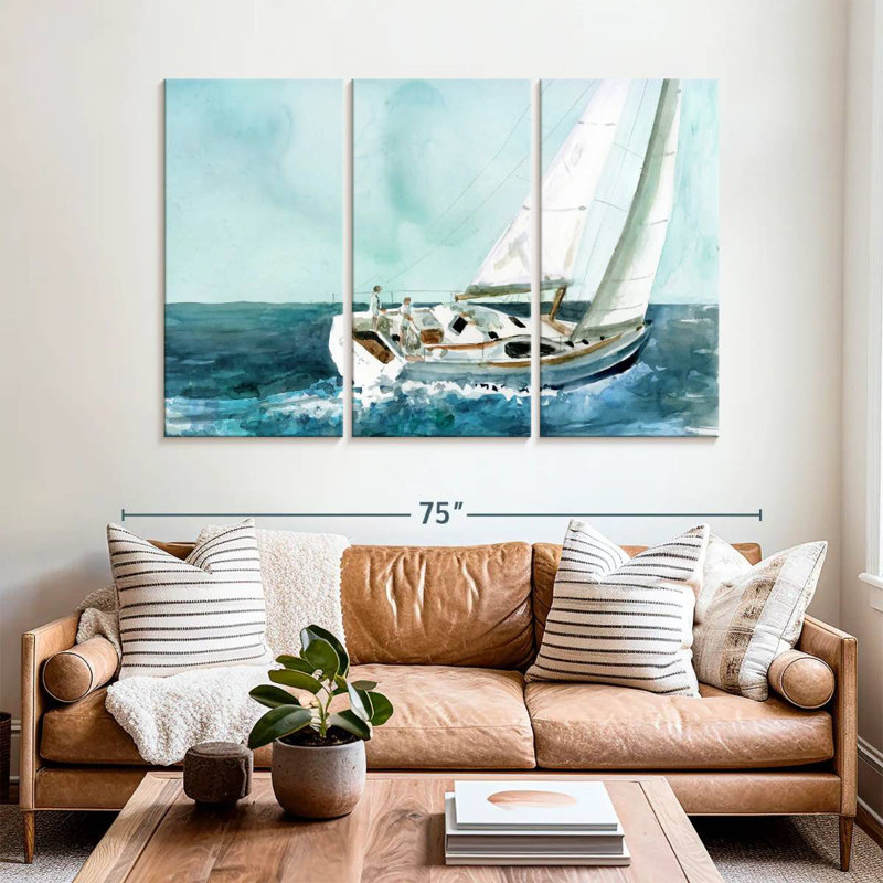 Senne Delray Sail, 42" H x 65" W
