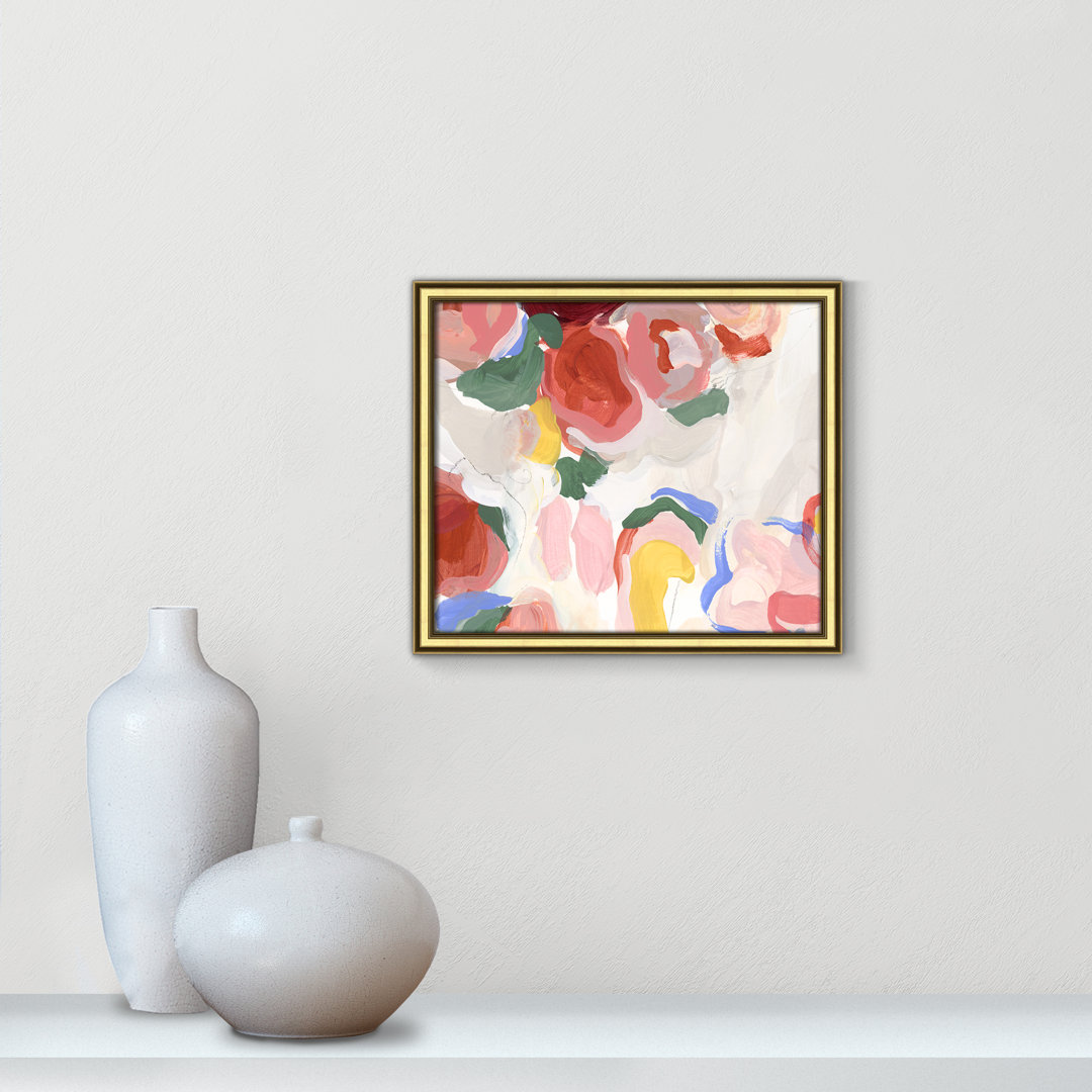 Elspeth Pastel Flowers I by Isabelle Z - Picture Frame Painting Print Lark Manor™ 