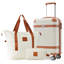 Ensemble de bagages Hardshell 3 pièces, bagage à main de 20 pouces avec roulettes pivotantes, verrou TSA, ABS léger et durable pour le voyage et les affaires