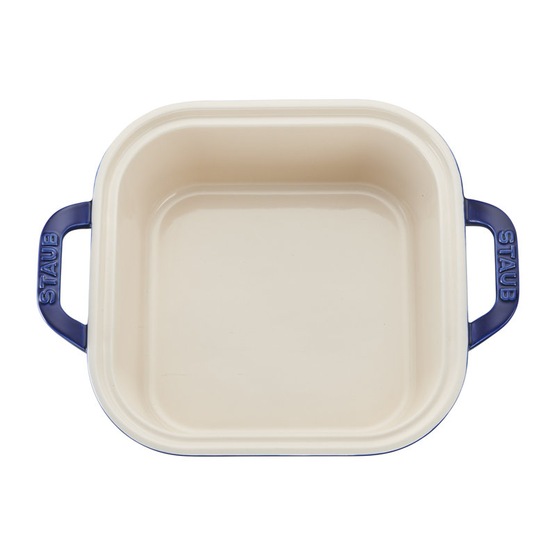 Ensemble 4 pièces de vaisselle en céramique, Bleu très foncé