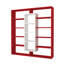 135.7cm H x 125cm W Library Bookcase-94817612