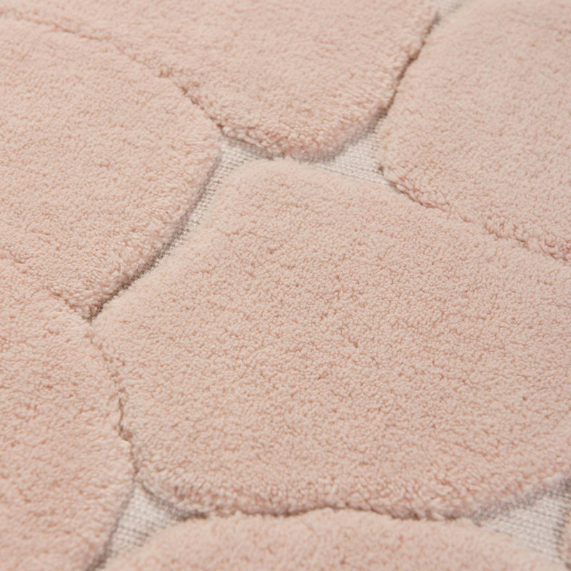 Ensemble de tapis de bain en coton de qualité supérieure (2 pièces) - antibactérien, antidérapant, 19,7 x 23,6 pouces et 23,6 x 39,4 pouces | 100% coton, 1,76 lb par mètre carré | Lavable à la machine, douceur luxueuse pour le confort et la sécurité de la salle de bain