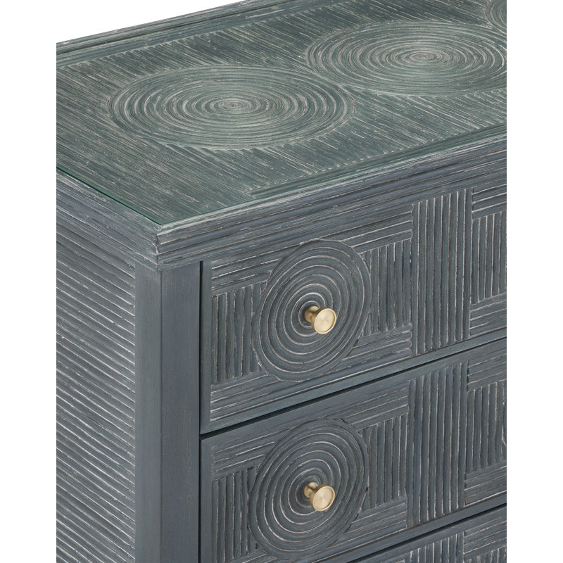 Santos Large Chest, Vintage Navy