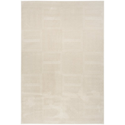 Ebern Designs Reimann Taupe Modern Indoor Rug