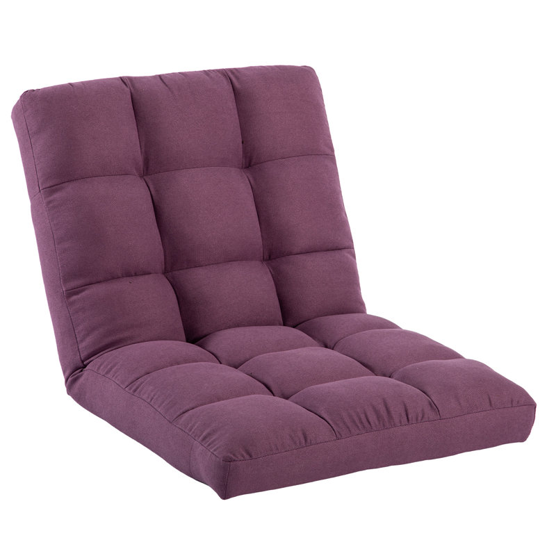 Trule Foldable Floor Game Chair, Purple