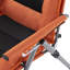 Chaise de camping pliante ajustable à 5 positions avec repose-pieds