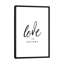 « love is patient », art textuel sur toile-72222043-72222037-32895839