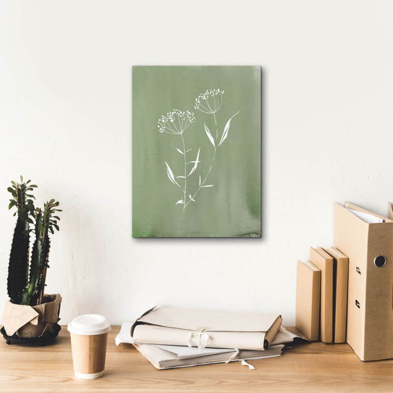"Epic Graffiti" Cottage Wildflowers 2 "par Katrina Pete, art mural sur toile, H 16 po x l 12 po x P 0,75 po