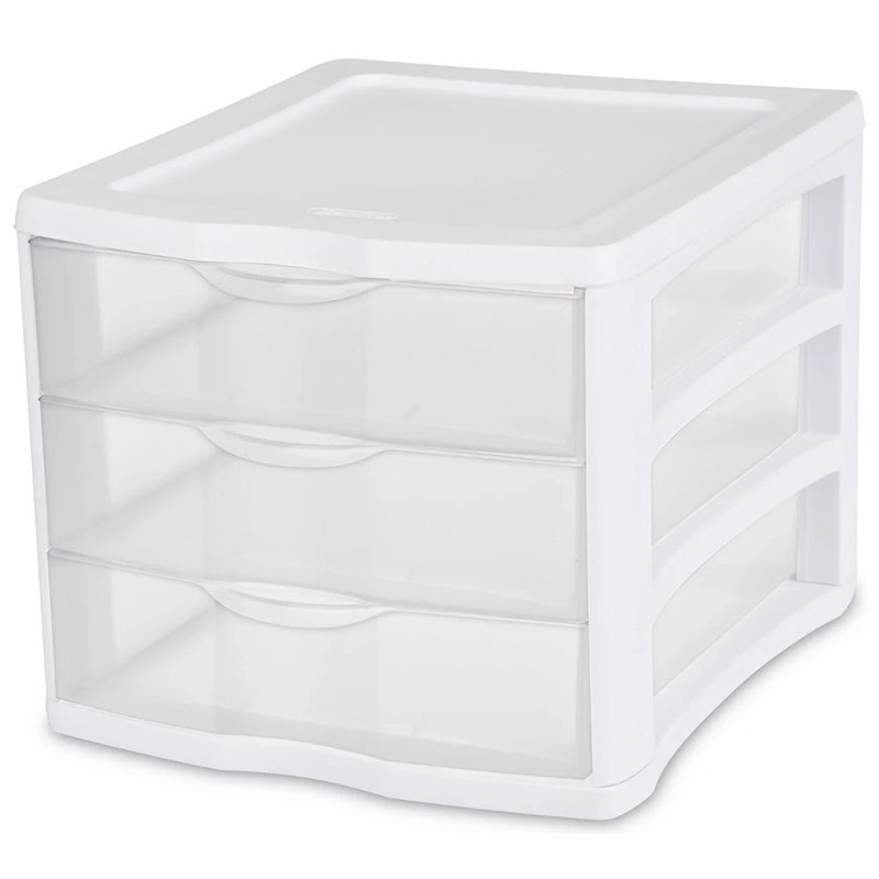 Rangement de table 3 tiroirs Sterilite