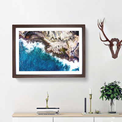 The Coast Of Honolulu Hawaii - Single Picture Frame Painting on MDF