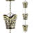 Jaclynn Metal Animals Rain Chain