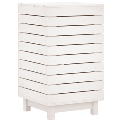 Panier à linge en bois