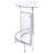 Jayln 50.75 " L Steel Home Bar-1465179489