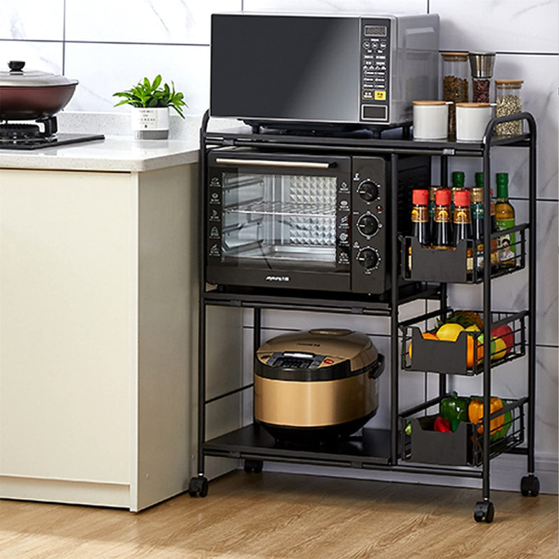 Étagère de boulanger standard Ryle Steel compatible avec les micro-ondes