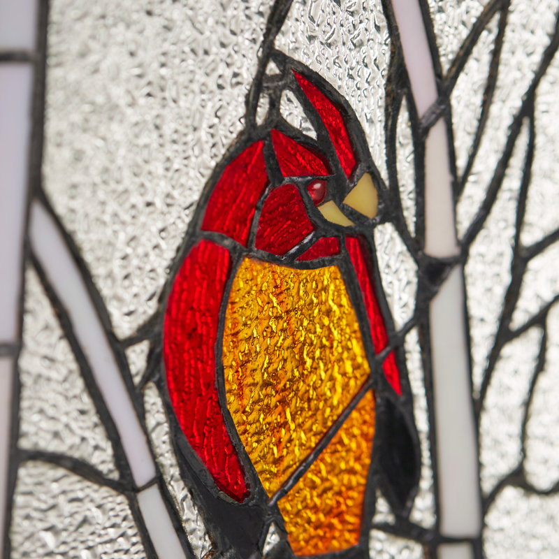 Northern Cardinal Window Panel
