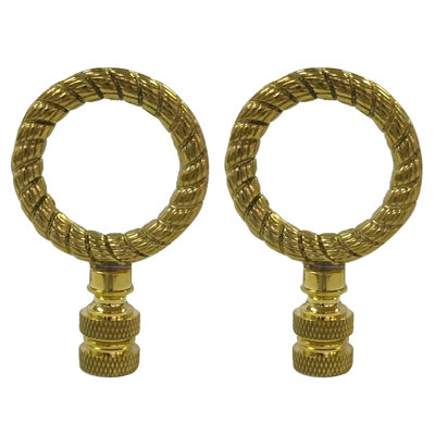 Rope Wreath Lamp Finial