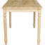 Table de salle à manger en bois massif, durable et facile à assembler, parfaite pour un usage domestique