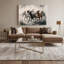«Dogs Dogo Argentino», art mural sur toile grise-1766945663
