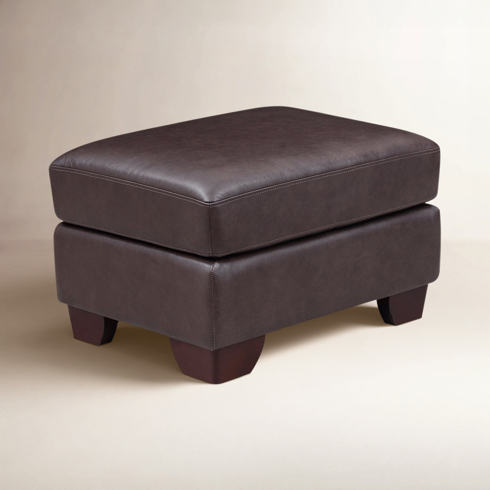Tryston 29" Genuine Leather Ottoman