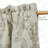 Linen Floral Rod Pocket Farmhouse Double Layered Valance for Kitchen Bathroom-606881998