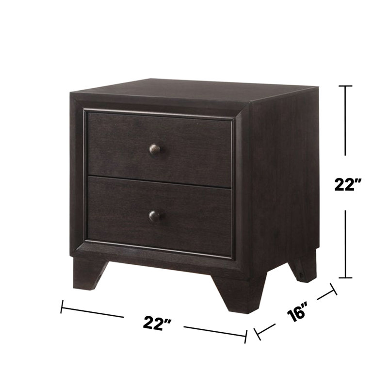 Table de chevet 2 chambres Finish